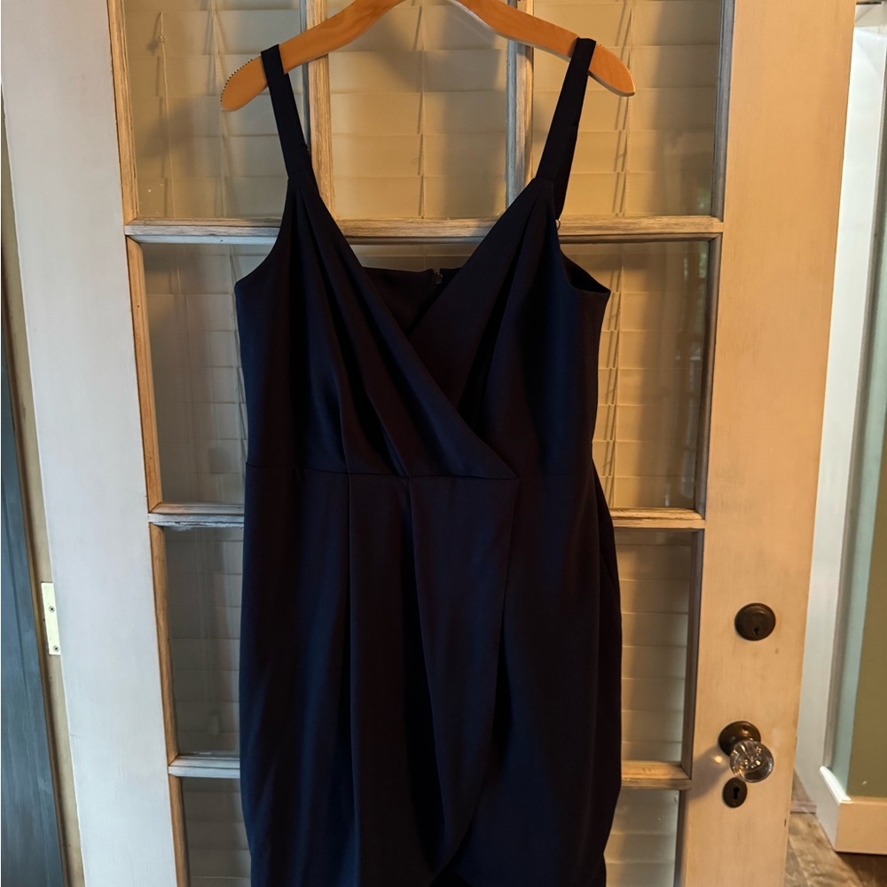 Dress the Population Midnight Blue Midi Dress